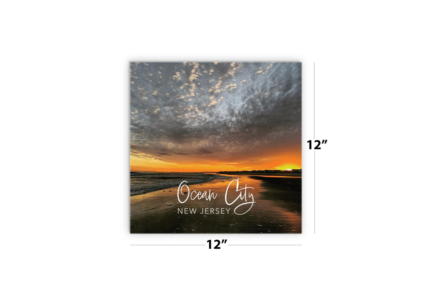 OCNJ Photo With Text | Wood Sign | Eaches | Min 2