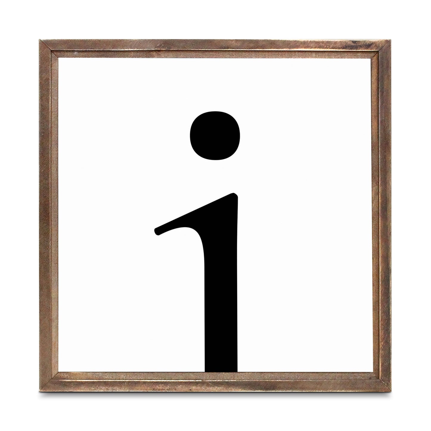 Minimalist Monogram I | Wood Sign | Eaches | Min 1