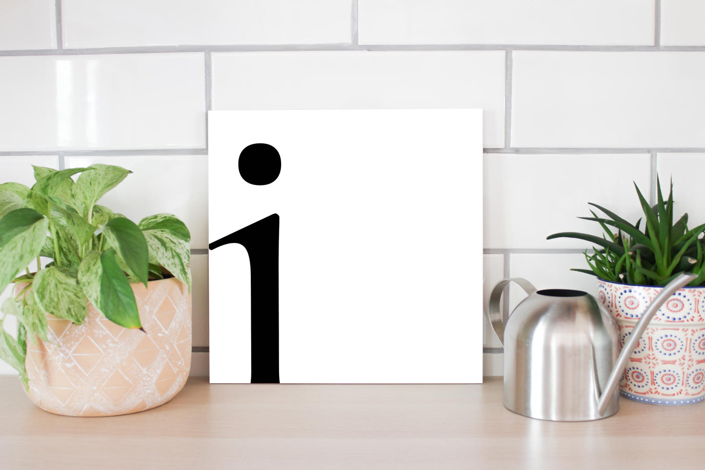 Minimal Monogram I | Wood Sign | Eaches | Min 2