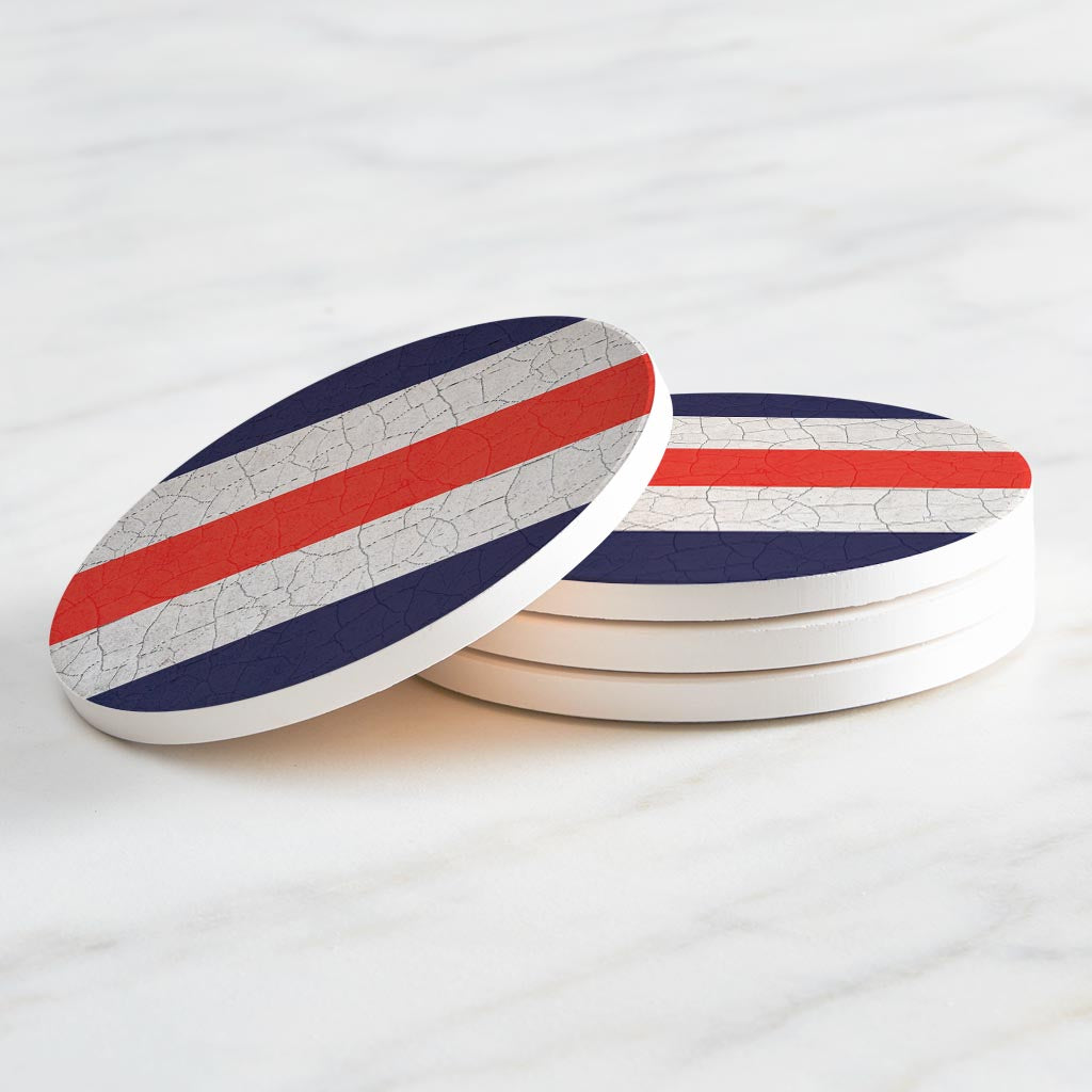 Nautical Flag Charlie | Absorbent Coasters | Set of 4 | Min 2