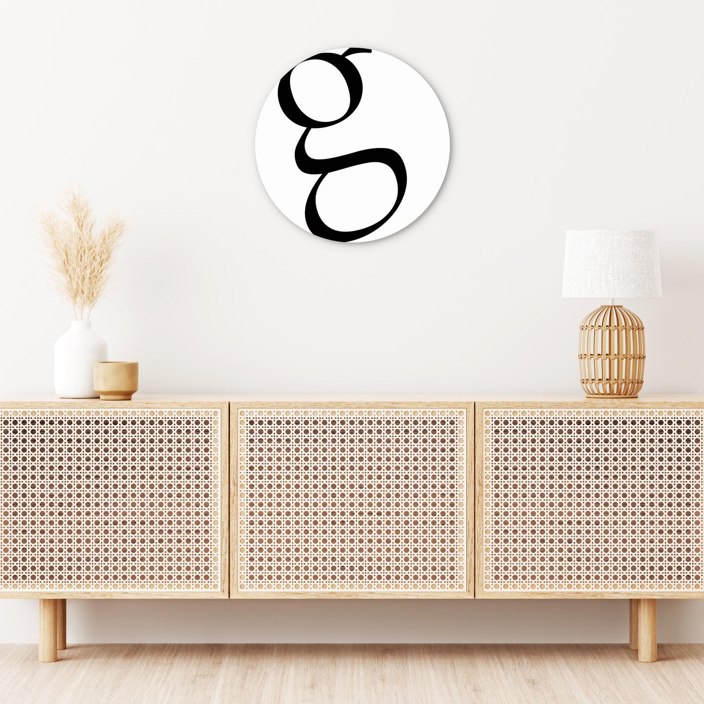 Minimalist Monogram G | Wood Sign | Eaches | Min 1