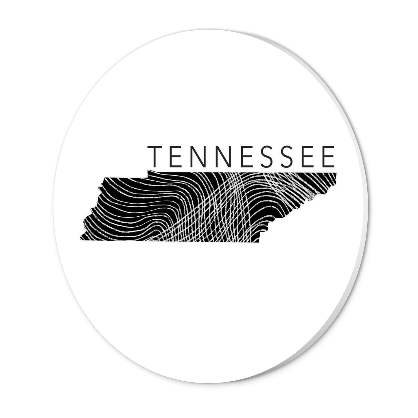 Minimalist B&W Tennessee State Name | Wood Sign | Eaches | Min 1