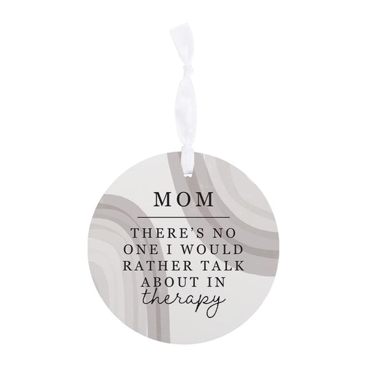 Modern Minimalist Mothers Day Therapy | Wood Ornament | Eaches | Min 6