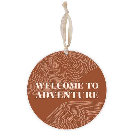 Modern Minimalist Pennsylvania Adventure Quip | Wood Ornament | Eaches | Min 1