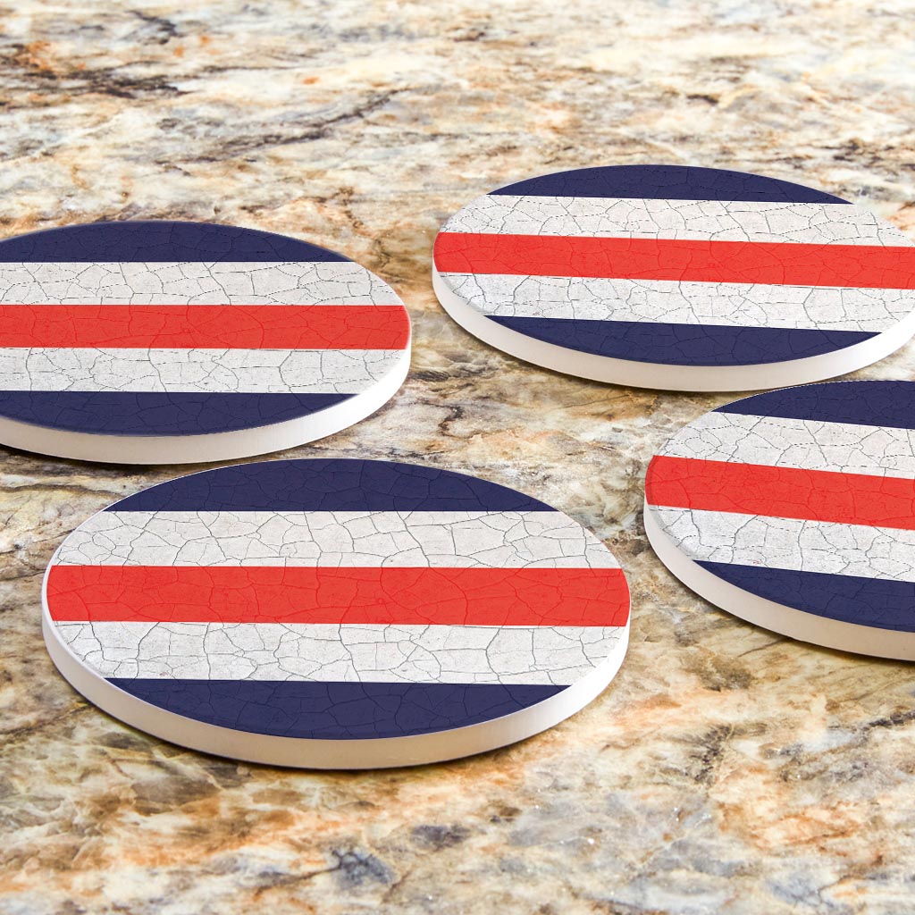 Nautical Flag Charlie | Absorbent Coasters | Set of 4 | Min 2