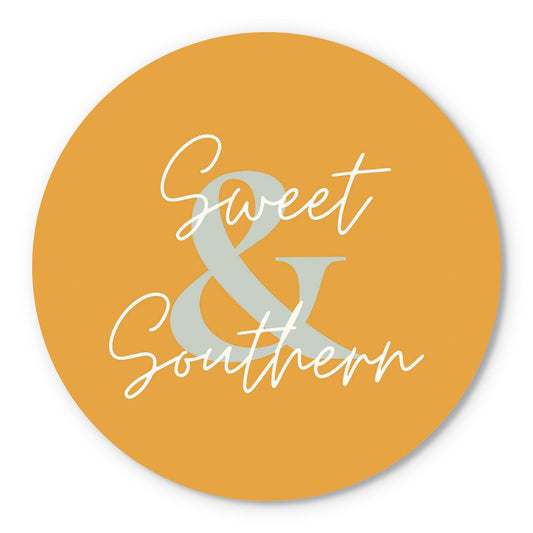 Modern Minimalist Oklahoma Sweet Southern | Wood Sign | Eaches | Min 1