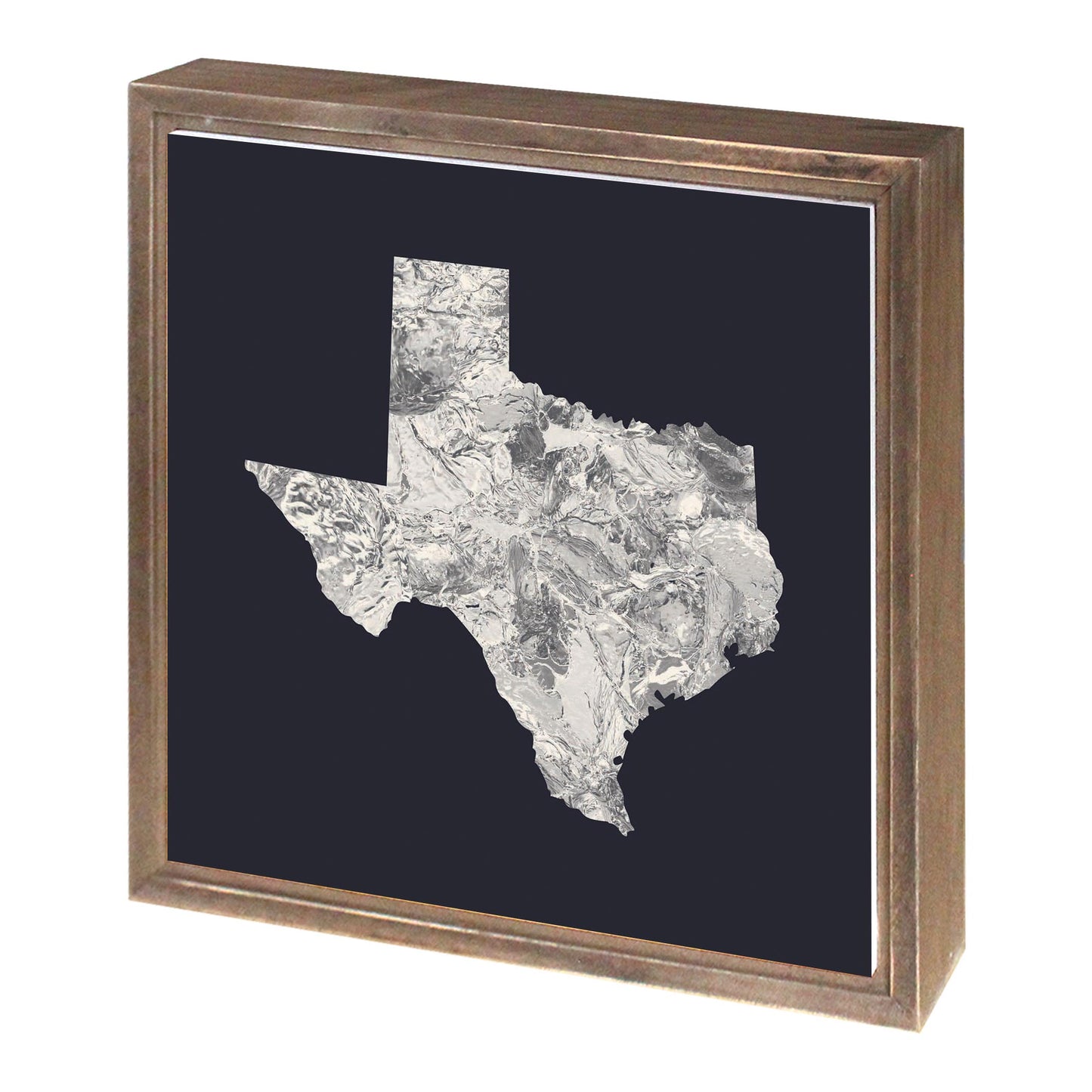 Modern Minimalist Texas Metal State Shape | Wood Sign | Eaches | Min 1