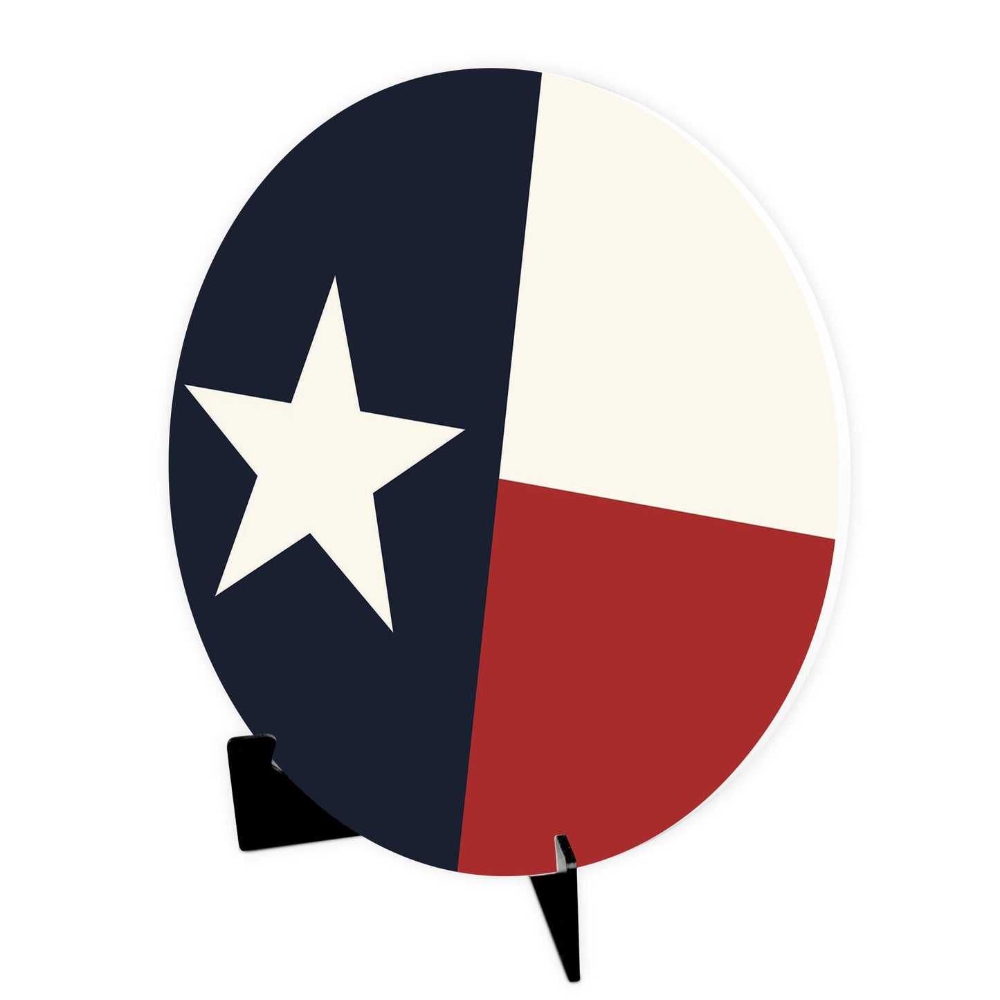 Modern Minimalist Texas Colors Flag | Wood Sign | Eaches | Min 1