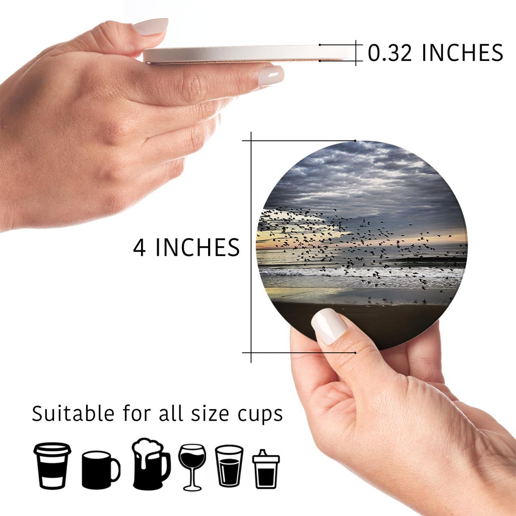 OCNJ Photo | Absorbent Coasters | Set of 4 | Min 2