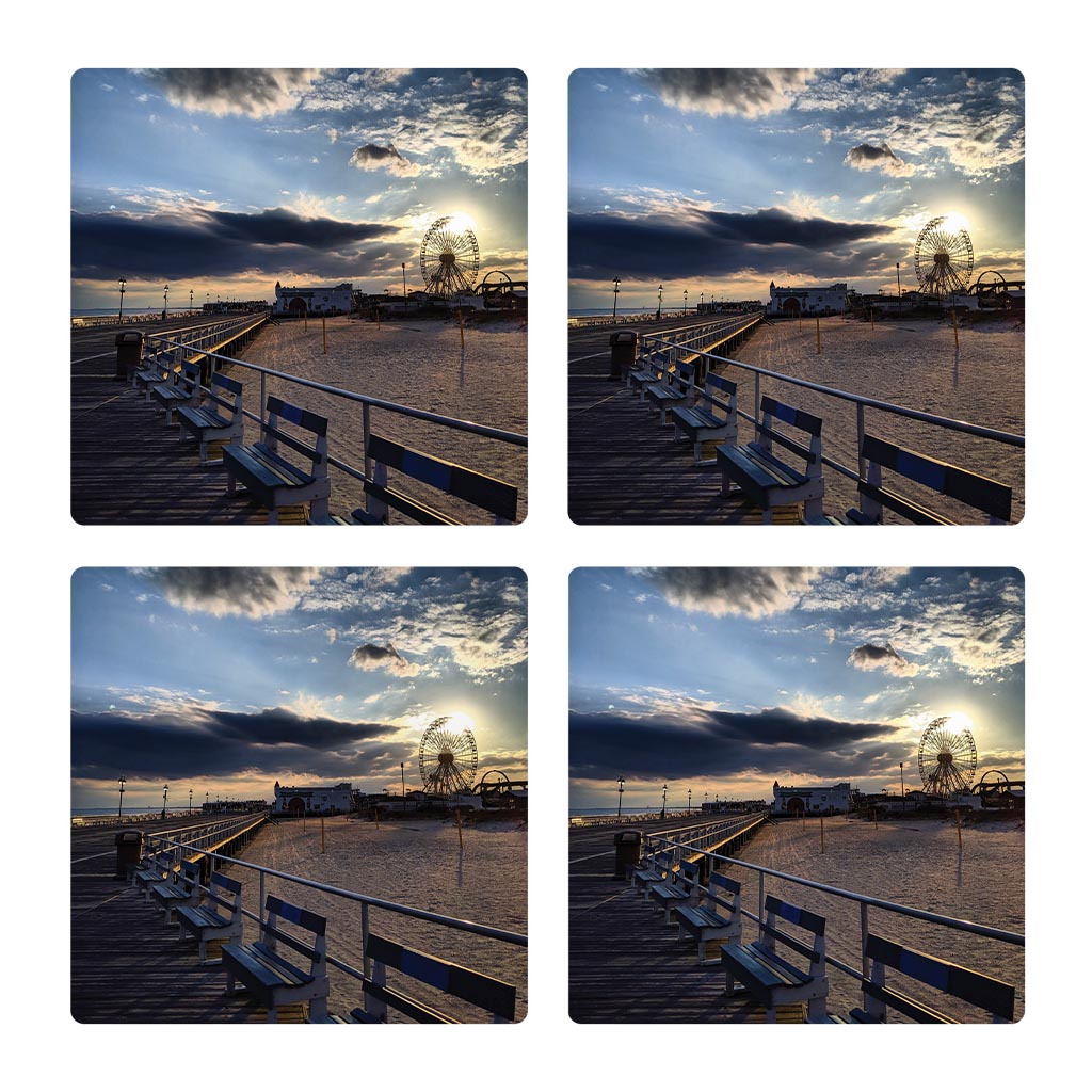 OCNJ Photo | Absorbent Coasters | Set of 4 | Min 2