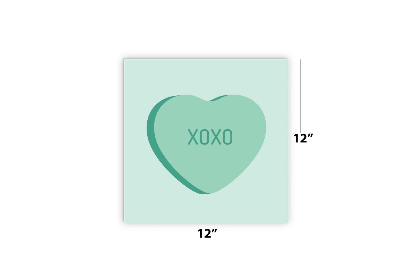 Message Hearts Xo | Wood Sign | Eaches | Min 2