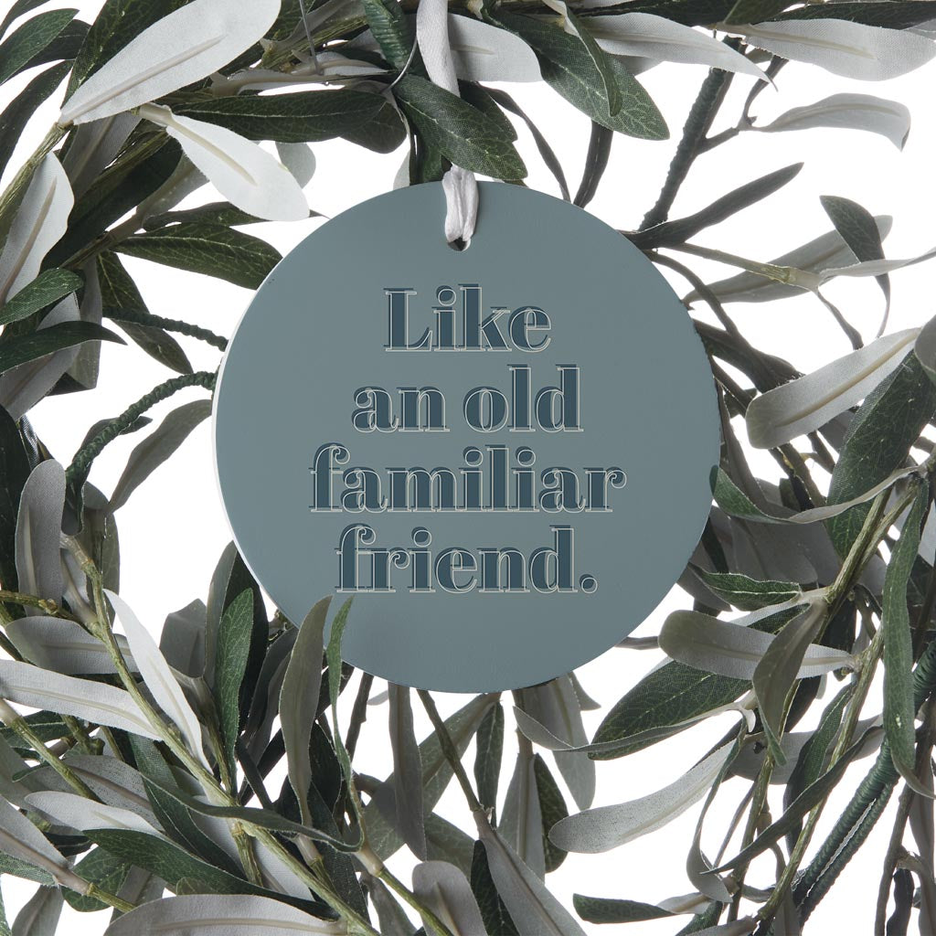 Modern Minimalist Arkansas Familiar Friend | Wood Ornament | Eaches | Min 6