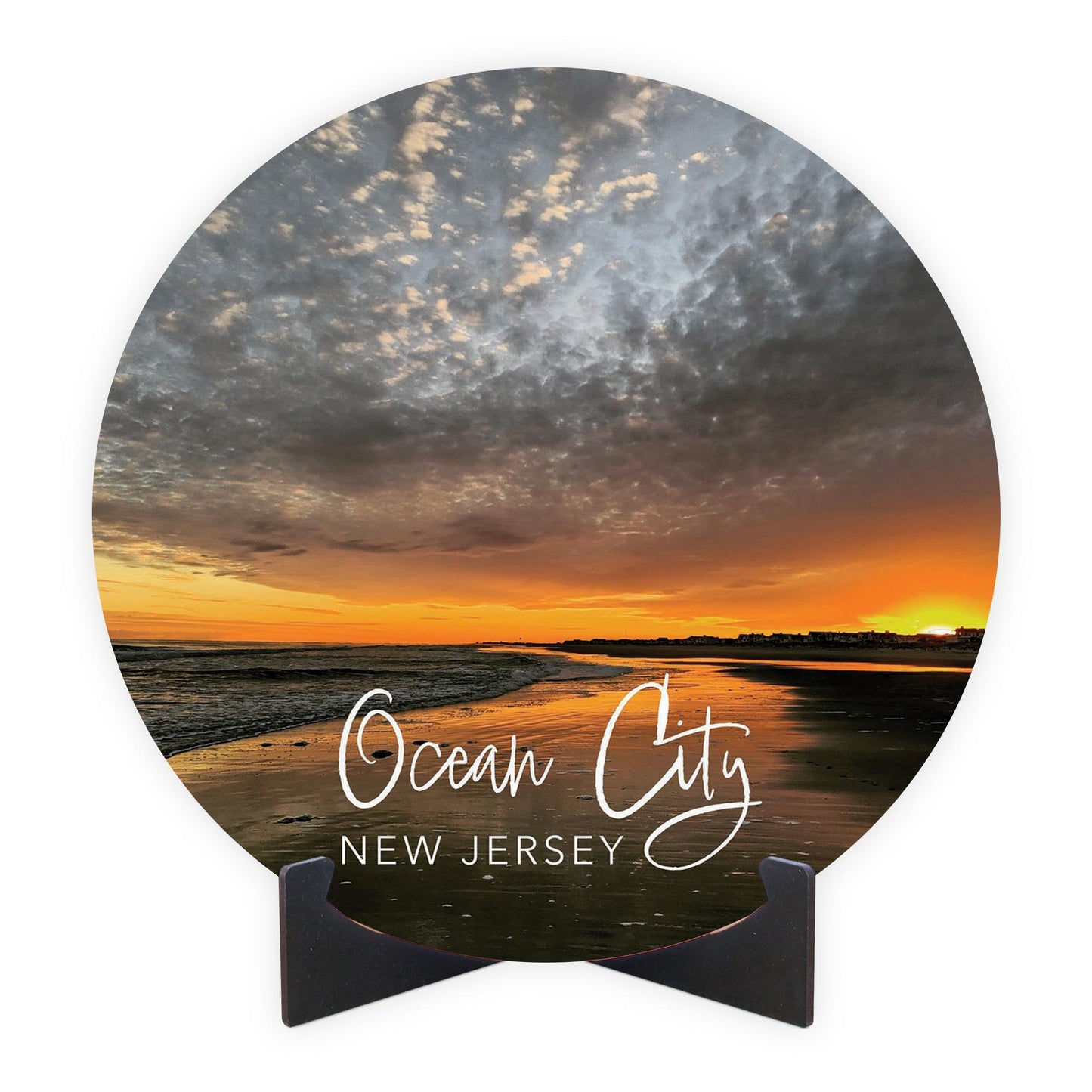 OCNJ Photo With Text | Wood Sign | Eaches | Min 1