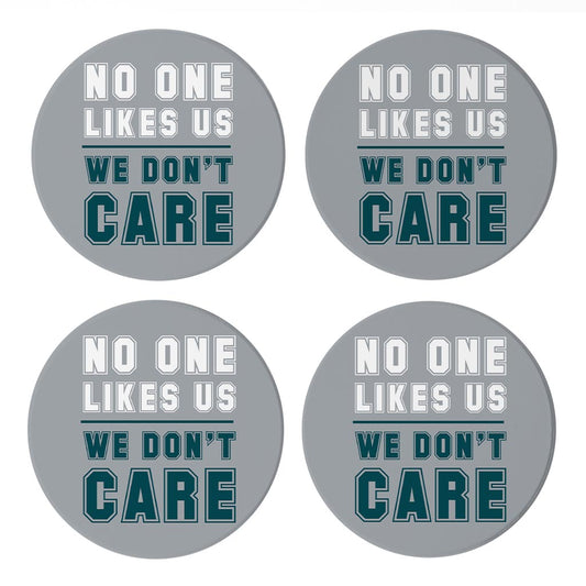 Modern Minimalist Pennsylvania We Dont Care | Absorbent Coasters | Set of 4 | Min 2