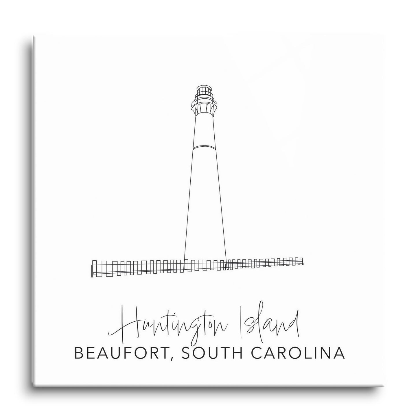 Huntington Island Lighthouse | Hi-Def Glass Art | Eaches | Min 1