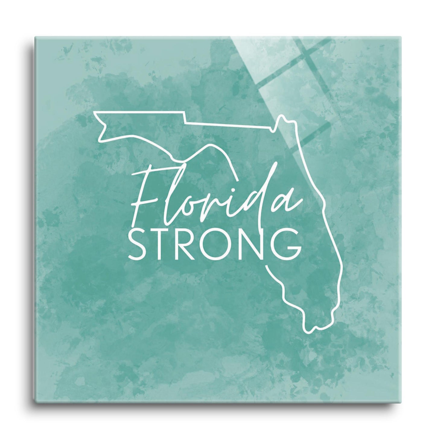 Florida Strong Blue | Hi-Def Glass Art | Eaches | Min 1