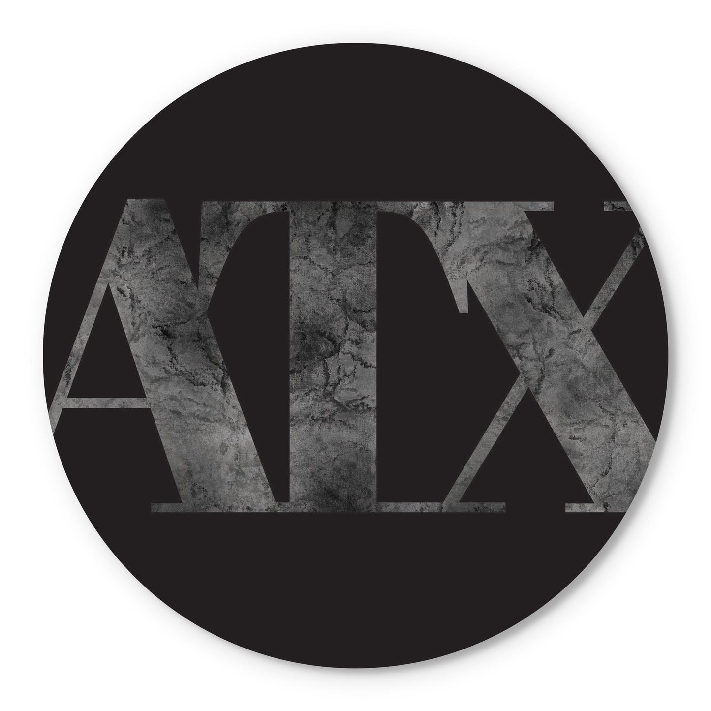 Minimalistic B&W Texas Austin Black Initials | Wood Sign | Eaches | Min 1