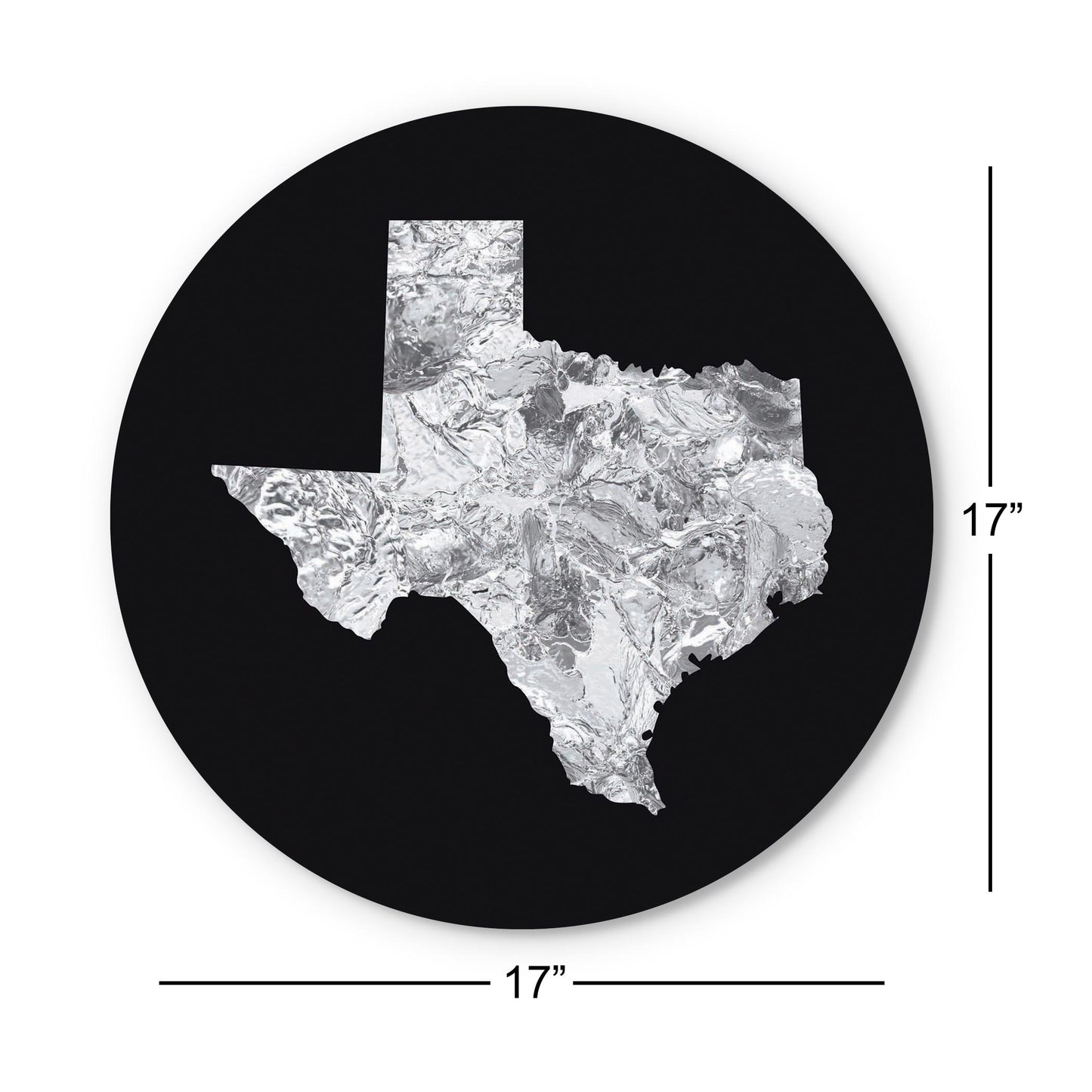 Minimalistic B&W Texas Metal State Shape | Wood Sign | Eaches | Min 1