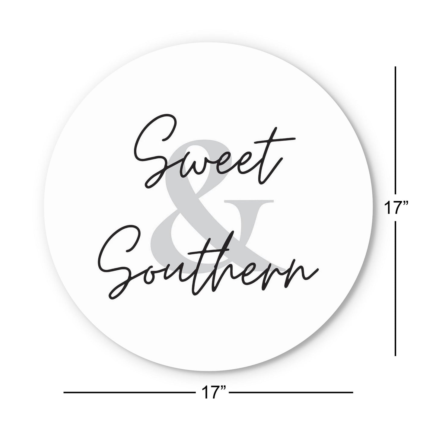 Minimalistic B&W Texas Sweet Southern | Wood Sign | Eaches | Min 1