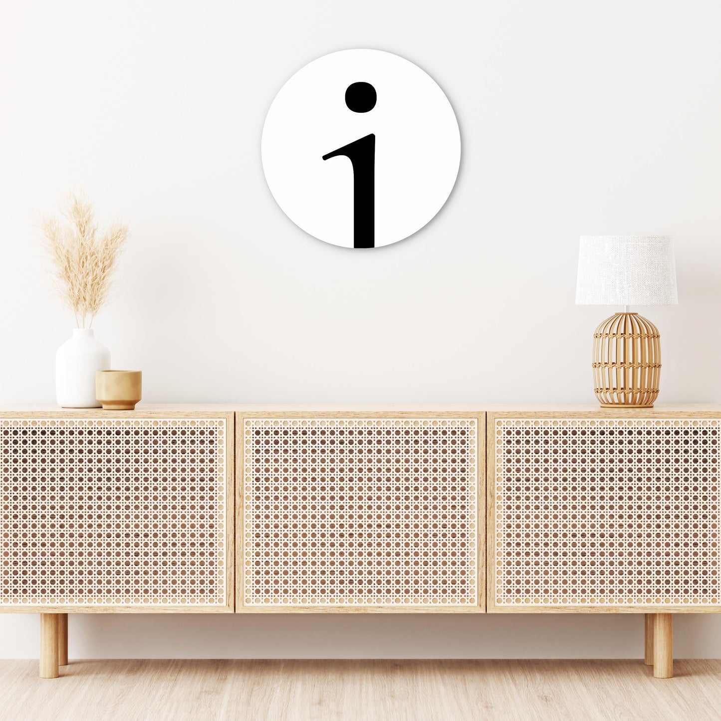 Minimalist Monogram I| Wood Sign | Eaches | Min 1