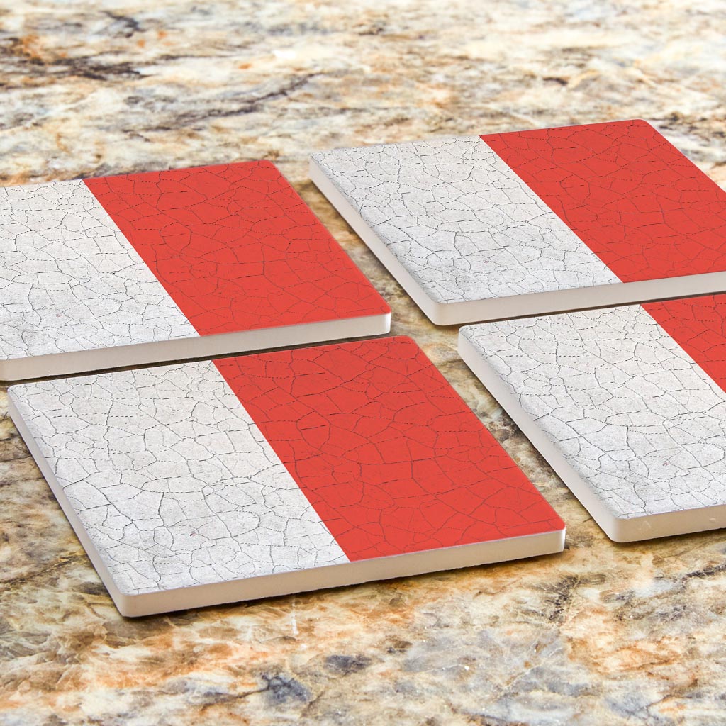 Nautical Flag Hotel | Absorbent Coasters | Set of 4 | Min 2