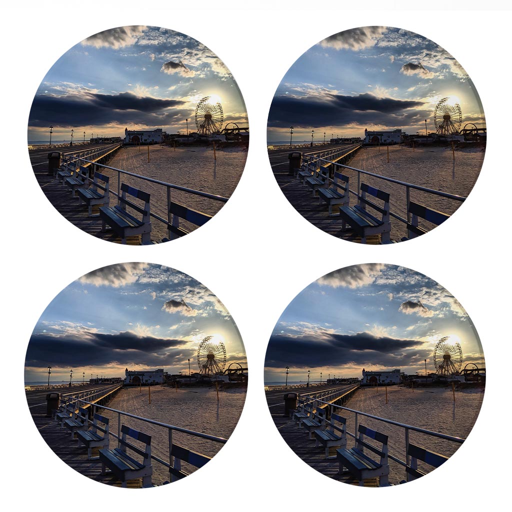 OCNJ Photo | Absorbent Coasters | Set of 4 | Min 2