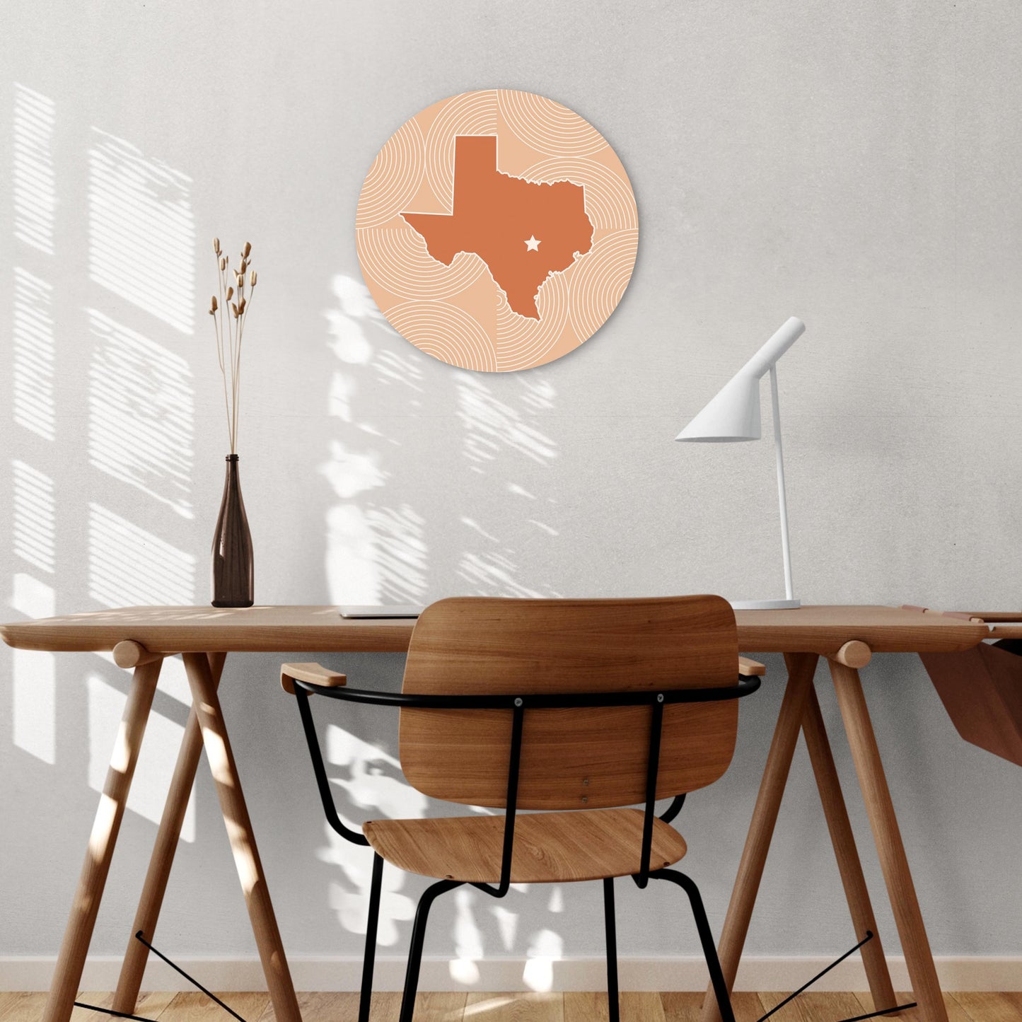 Modern Minimalist Texas Austin Star | Wood Sign | Eaches | Min 1