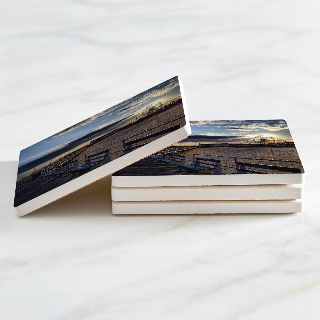 OCNJ Photo | Absorbent Coasters | Set of 4 | Min 2