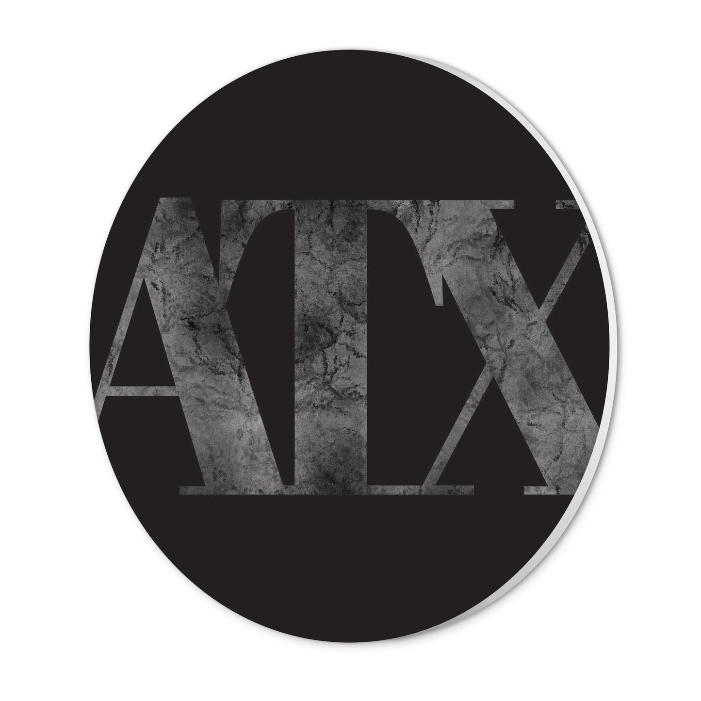 Minimalistic B&W Texas Austin Black Initials | Wood Sign | Eaches | Min 1